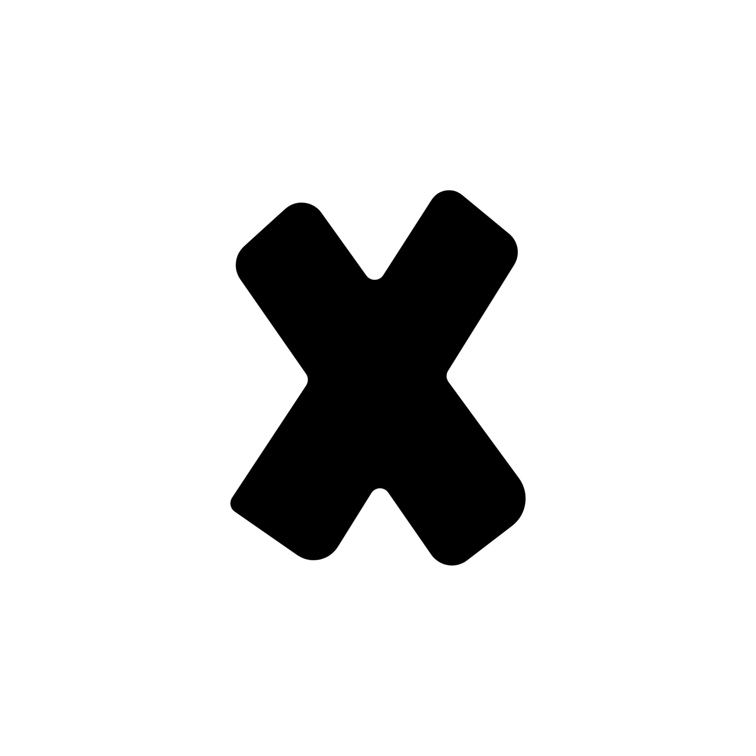 W - Alphabet - Vinyl Decal - Custom Size