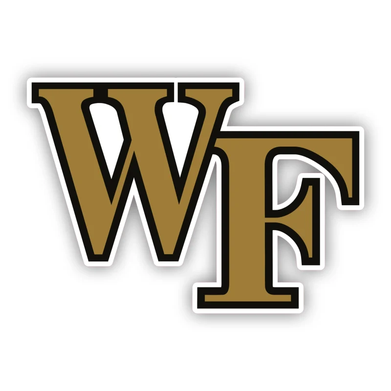 Wake Forest Demon Deacons - WF - Iron On DTF Transfer - Custom Size
