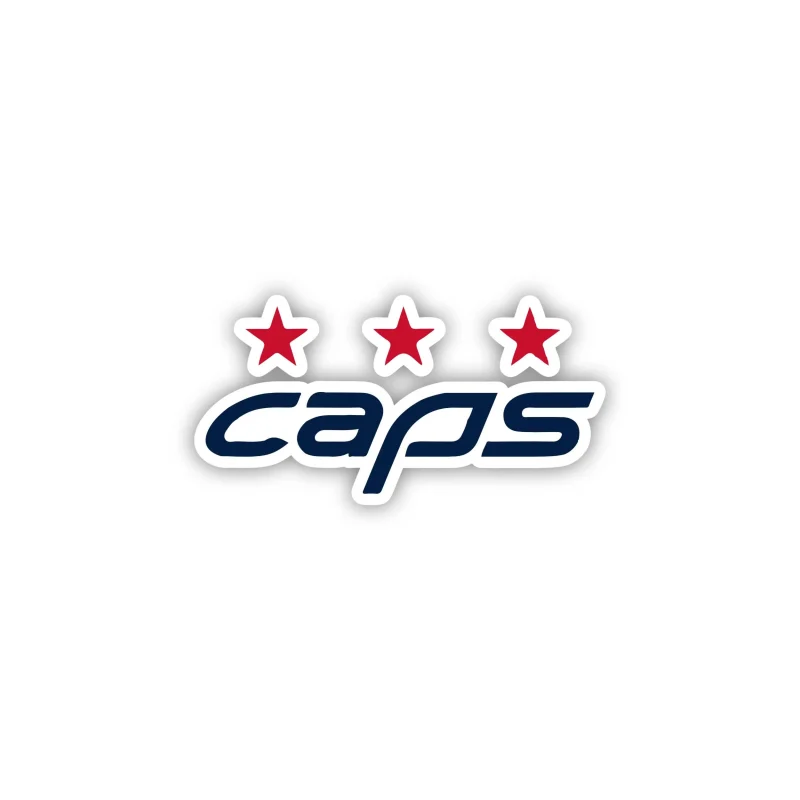 Washington Capitals - Caps - Iron On DTF Transfer - Custom Size