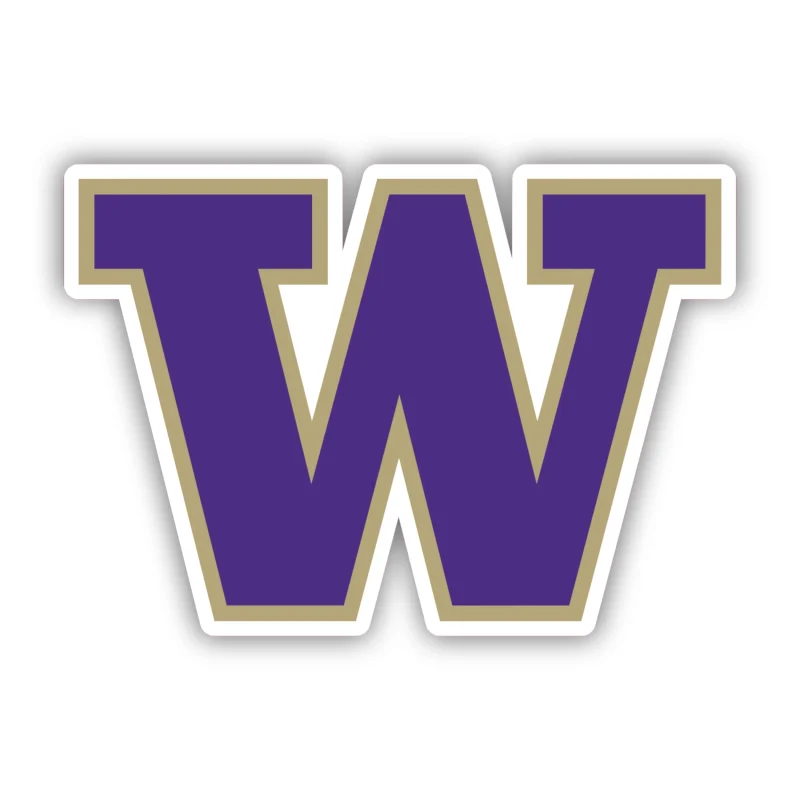 Washington Huskies - Iron On DTF Transfer - Custom Size