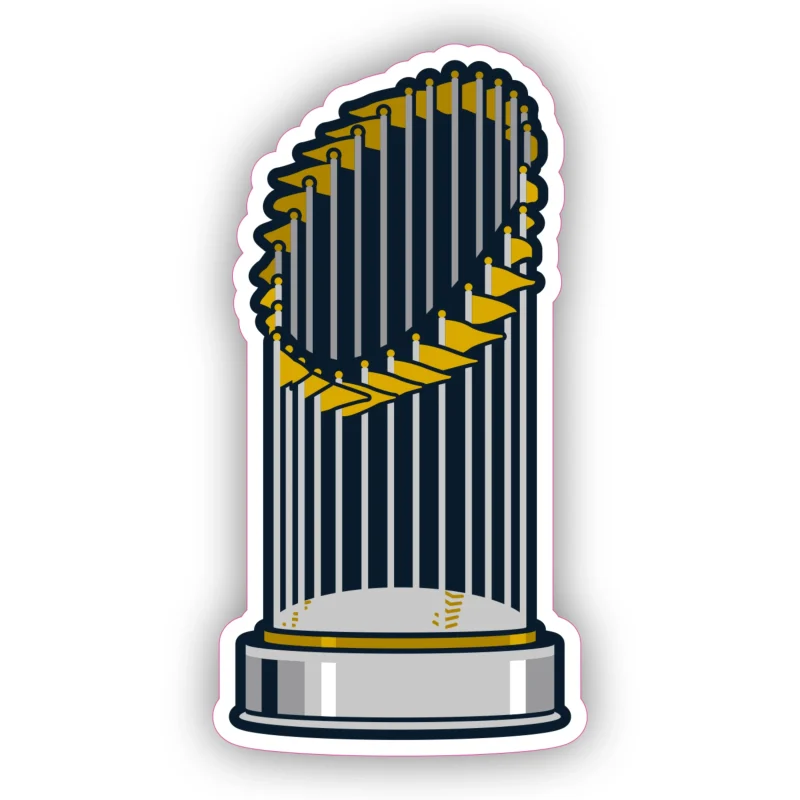 World Series Trophy - Temporary Tattoo