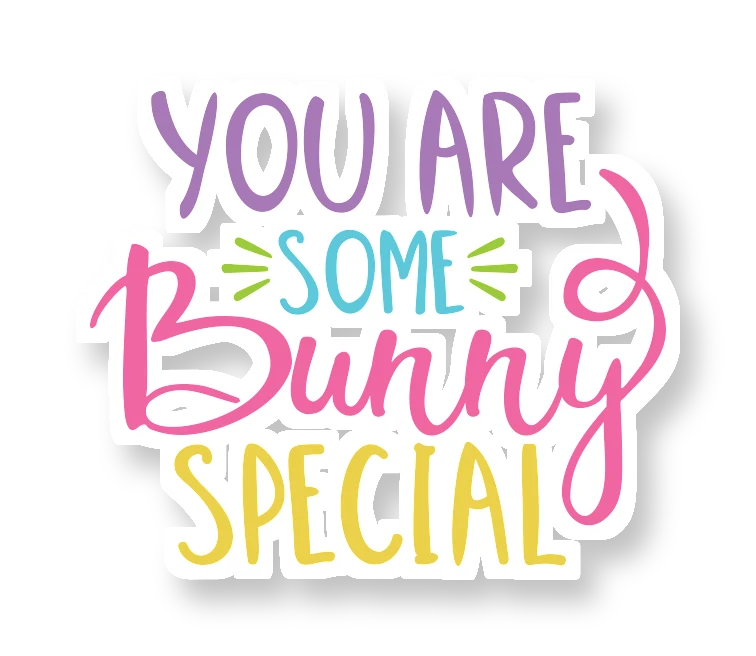 You Are Some Bunny Special - Iron On DTF Transfer - Custom Size