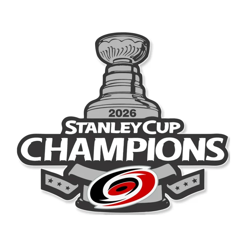 CAROLINA HURRICANES STANLEY CUP 1 - Iron On DTF Transfer - Custom Size