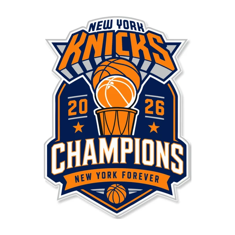 KNICKS CHAMPS 1 - Iron On DTF Transfer - Custom Size