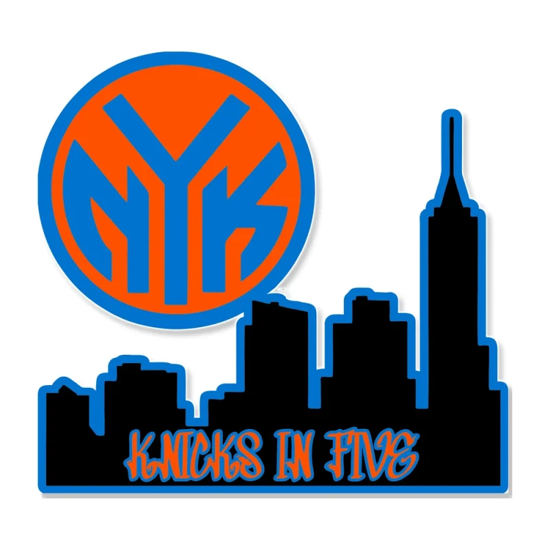 KNICKS CHAMPS 3 - Iron On DTF Transfer - Custom Size