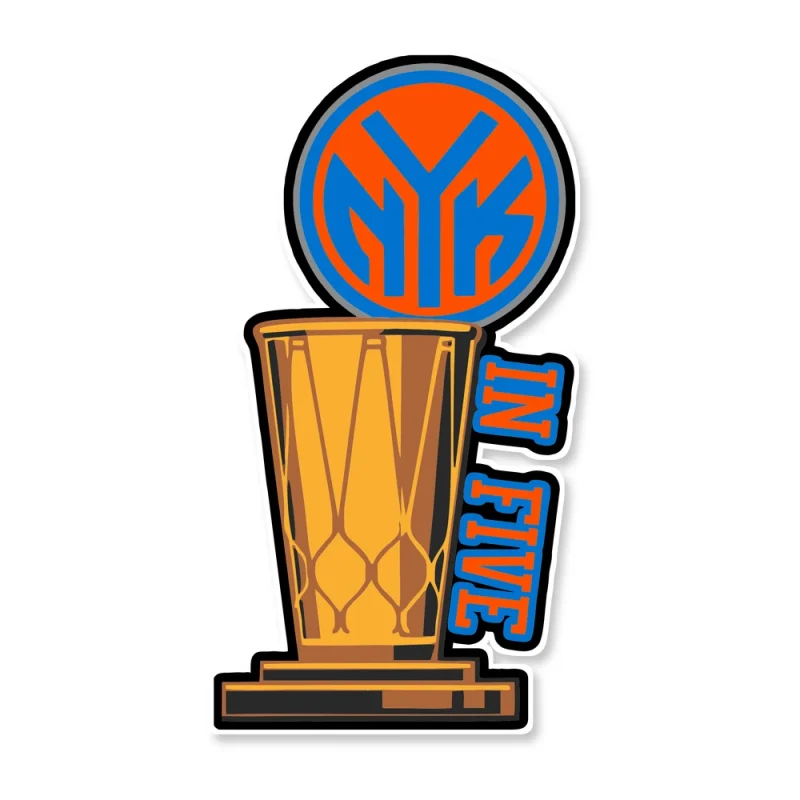 KNICKS CHAMPS 4 - Iron On DTF Transfer - Custom Size