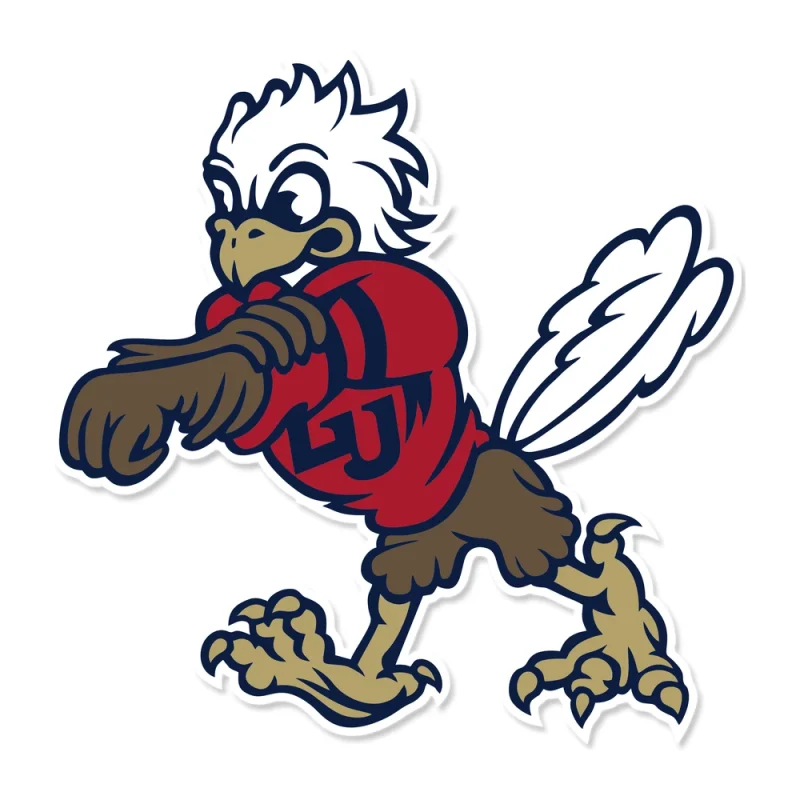 Liberty Flames Sparky The Eagle - Iron On DTF Transfer - Custom Size