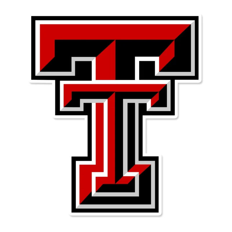 Texas Tech 1 - Iron On DTF Transfer - Custom Size