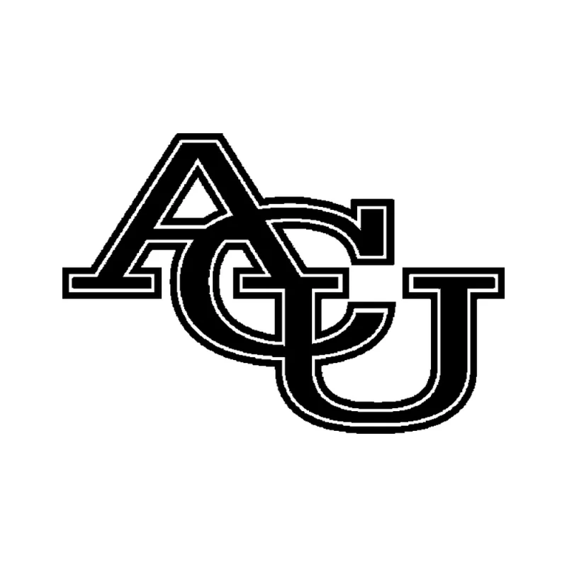Abilene Christian Wildcats - Design 1 - Die Cut Vinyl Decal - Custom Size