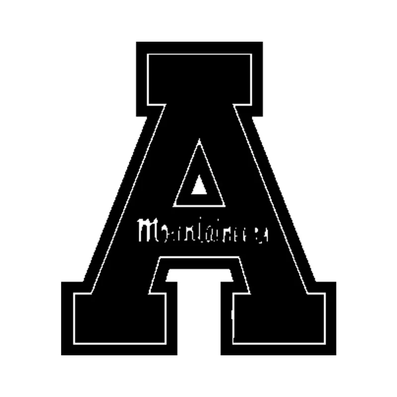 Appalachian State Mountaineers Vinyl Decal - Custom Size