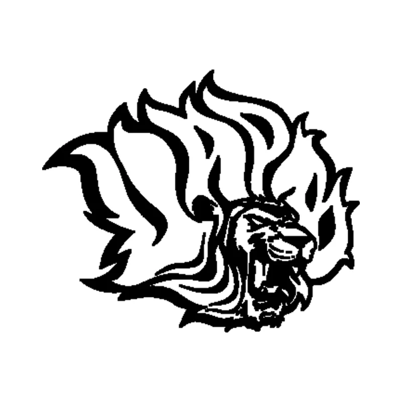 Arkansas Pine Bluff Golden Lions Vinyl Decal - Custom Size