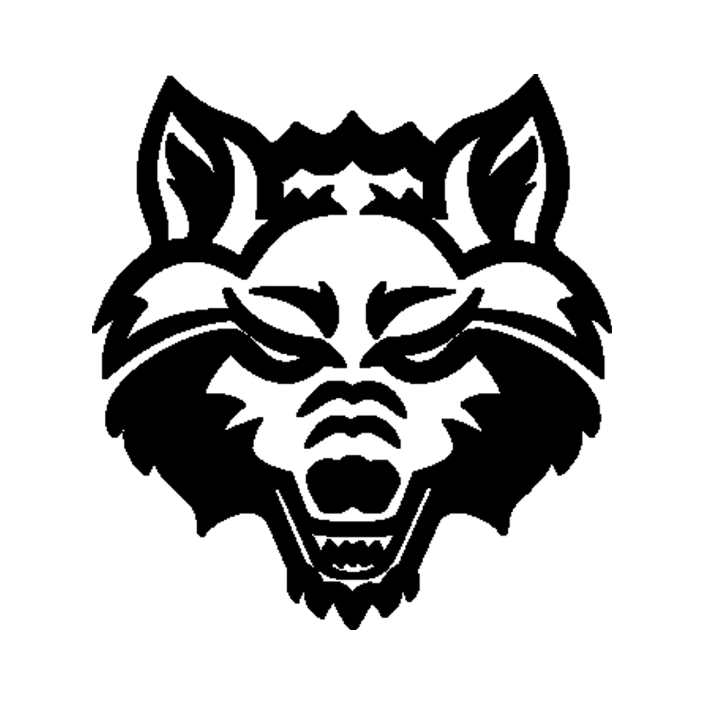 Arkansas State Red Wolves Vinyl Decal - Custom Size