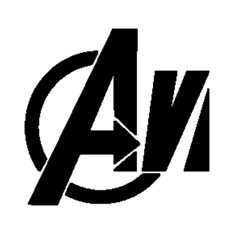Avengers Vinyl Decal - Custom Size