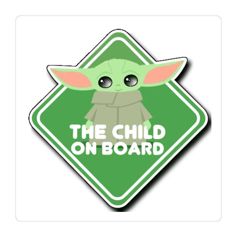Baby on board Full Color Vinyl Decal