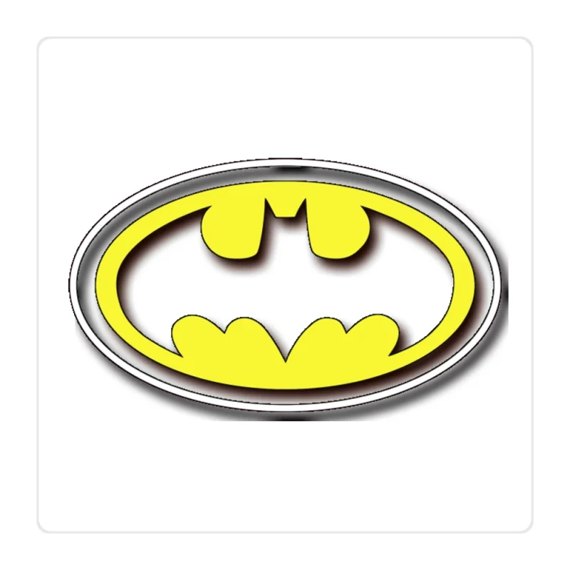 Batman Full Color Vinyl Decal - Custom Size