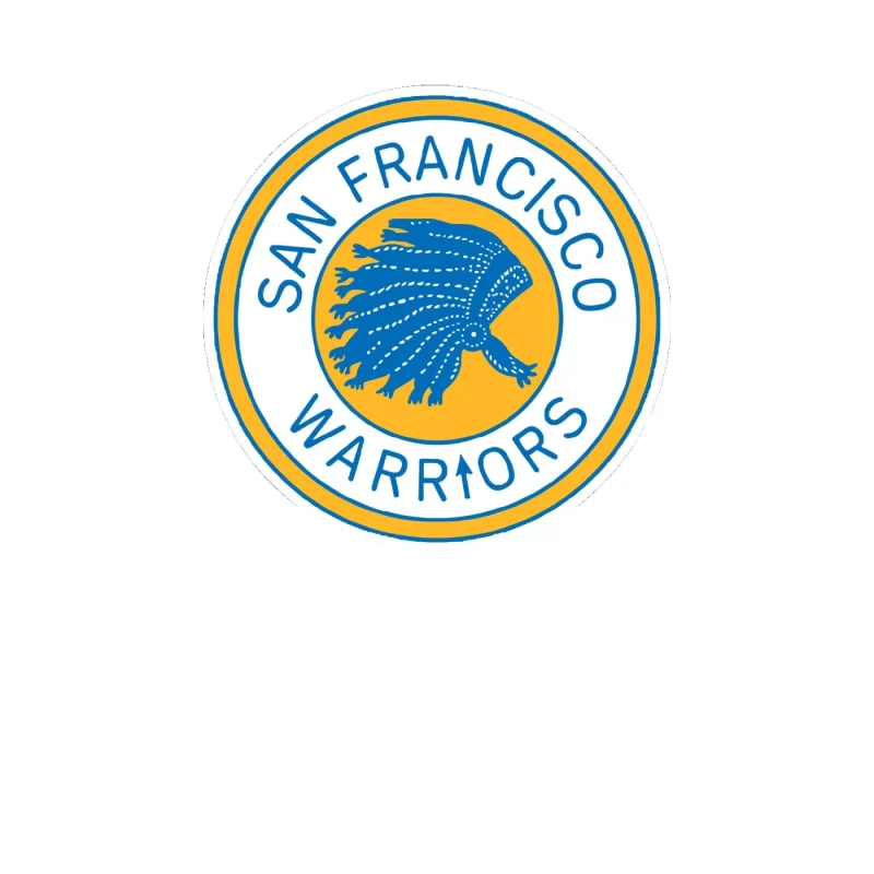 Golden State Warriors - Image 5 - Full Color Vinyl Sticker - Custom Size