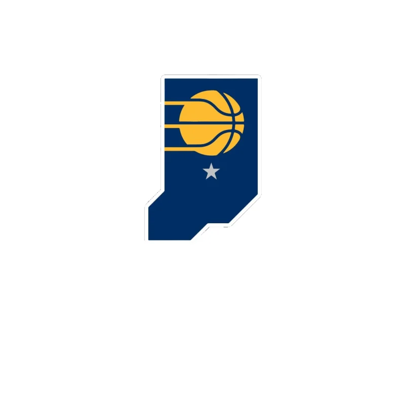 Indiana Pacers - Image 3 - Full Color Vinyl Sticker - Custom Size