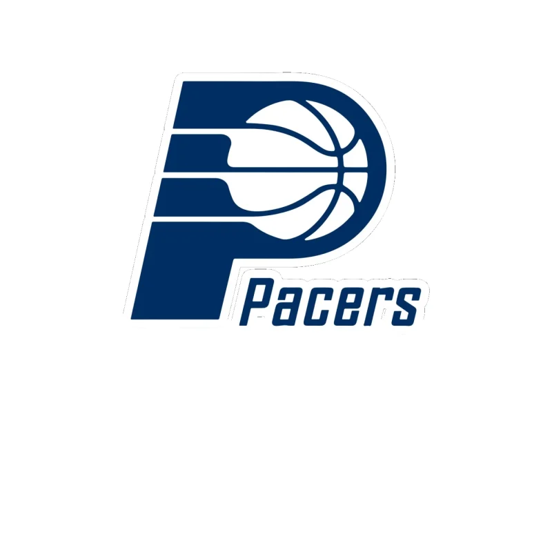 Indiana Pacers - Image 1 - Full Color Vinyl Sticker - Custom Size