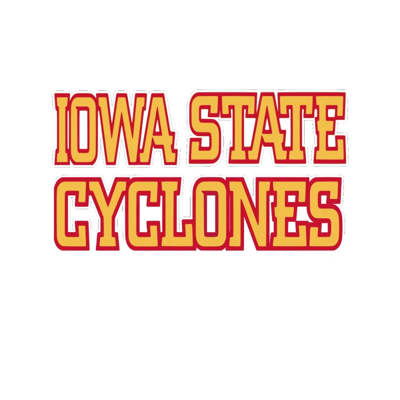 Iowa State Cyclones - Image 4 - Full Color Vinyl Decal - Custom Size