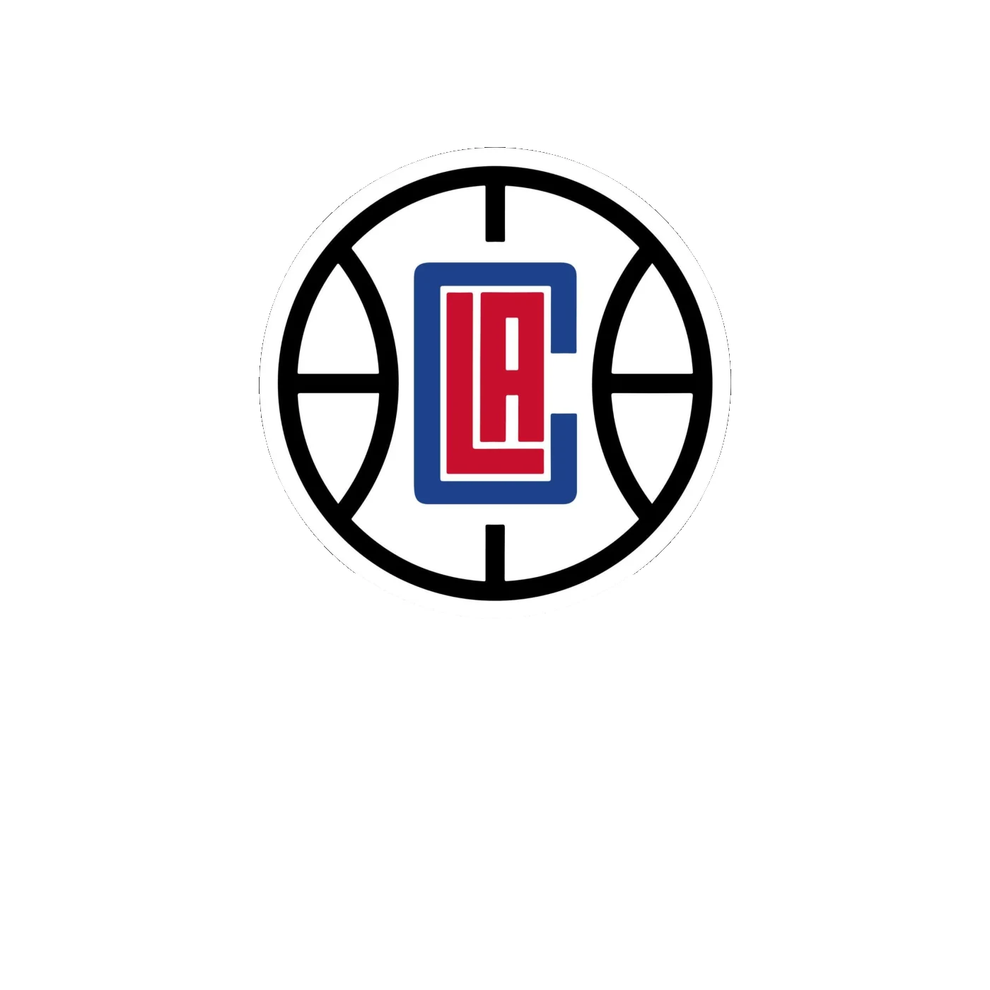 Los Angeles Clippers - Image 6 - Full Color Vinyl Sticker - Custom Size