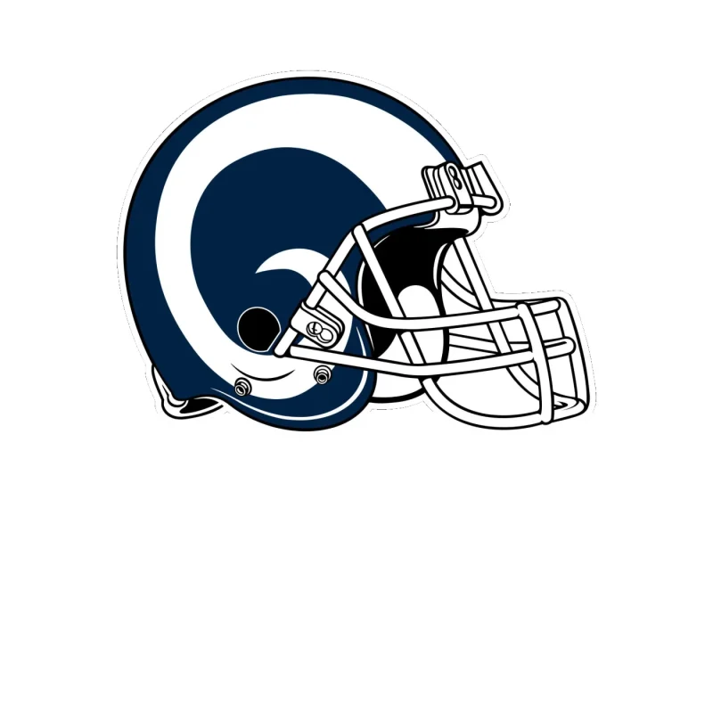 Los Angeles Rams - Image 11 - Full Color Vinyl Sticker - Custom Size