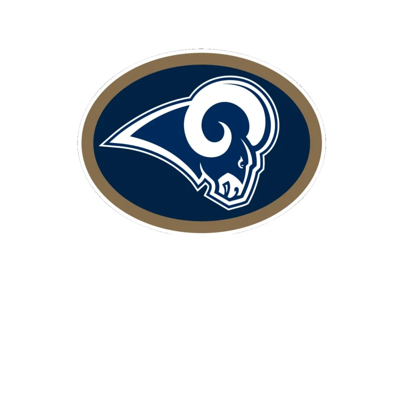 Los Angeles Rams - Image 7 - Full Color Vinyl Sticker - Custom Size
