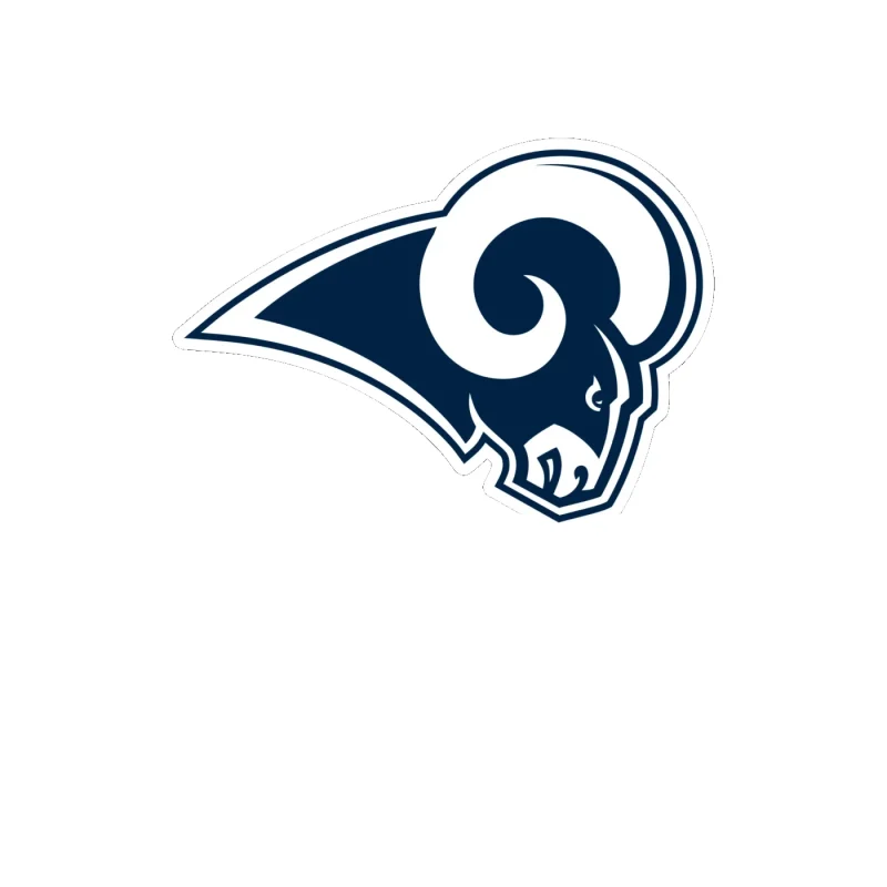 Los Angeles Rams - Image 4 - Full Color Vinyl Sticker - Custom Size