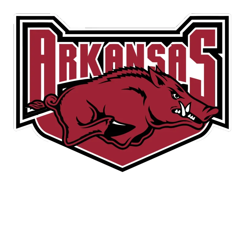 Arkansas Razorbacks - Image 16 - Full Color Vinyl Decal - Custom Size