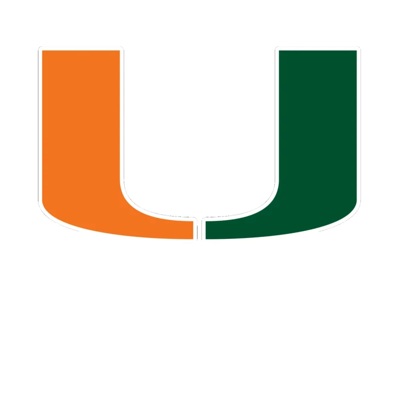 Miami Hurricanes - Image 1 - Full Color Vinyl Decal - Custom Size