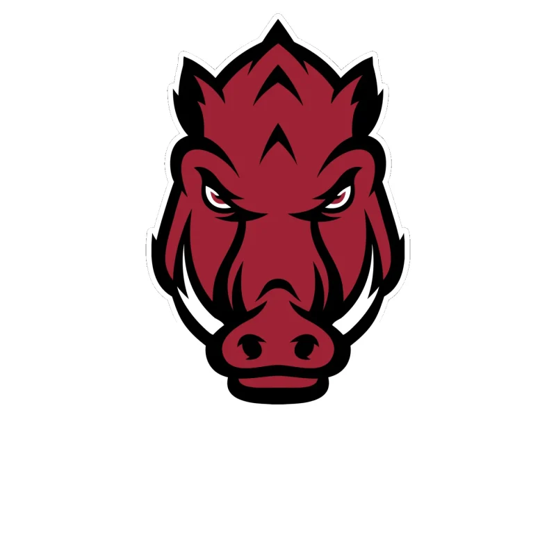 Arkansas Razorbacks - Image 9 - Full Color Vinyl Decal - Custom Size