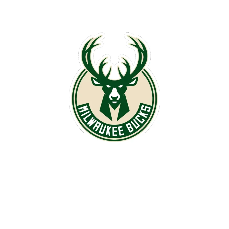 Milwaukee Bucks - Image 6 - Full Color Vinyl Sticker - Custom Size