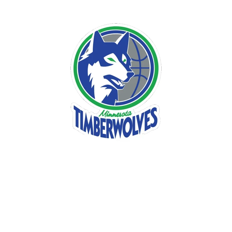 Minnesota Timberwolves - Image 10 - Full Color Vinyl Sticker - Custom Size