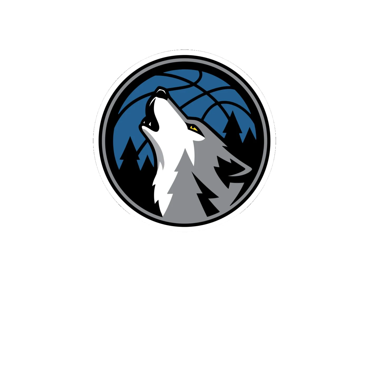 Minnesota Timberwolves - Image 3 - Full Color Vinyl Sticker - Custom Size
