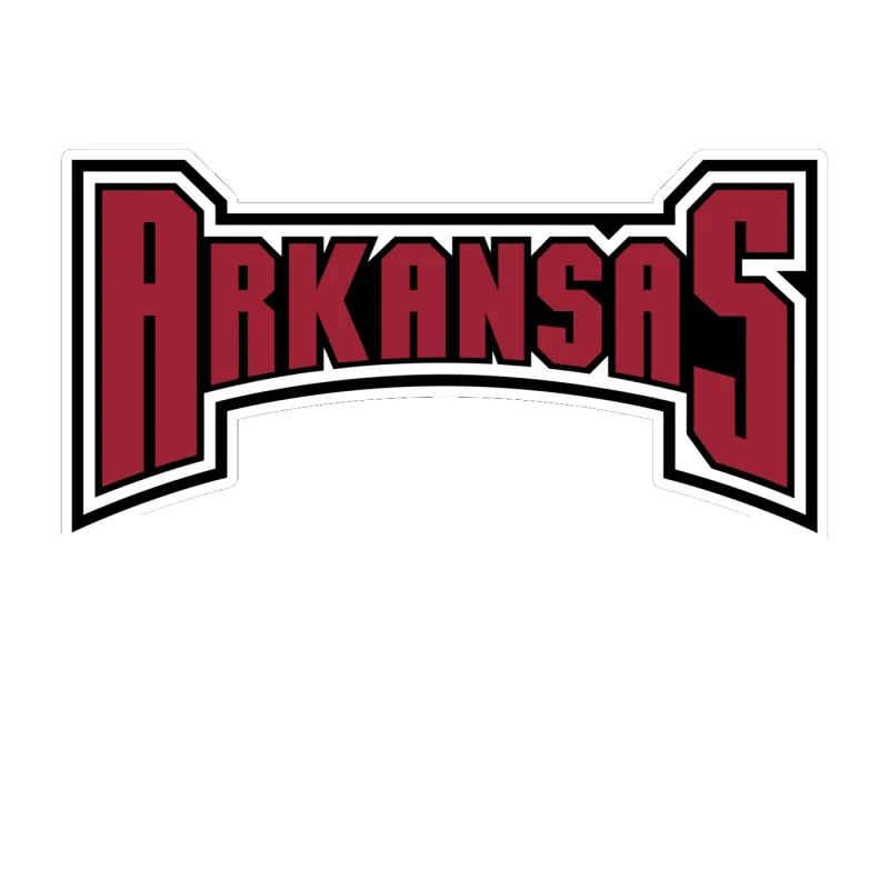 Arkansas Razorbacks - Image 4 - Full Color Vinyl Decal - Custom Size