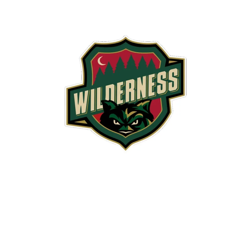 Minnesota Wild - Wilderness - Full Color Vinyl Sticker - Custom Size