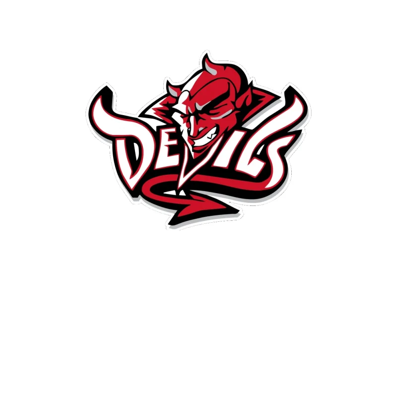 New Jersey Devils - Devils - Full Color Vinyl Sticker - Custom Size
