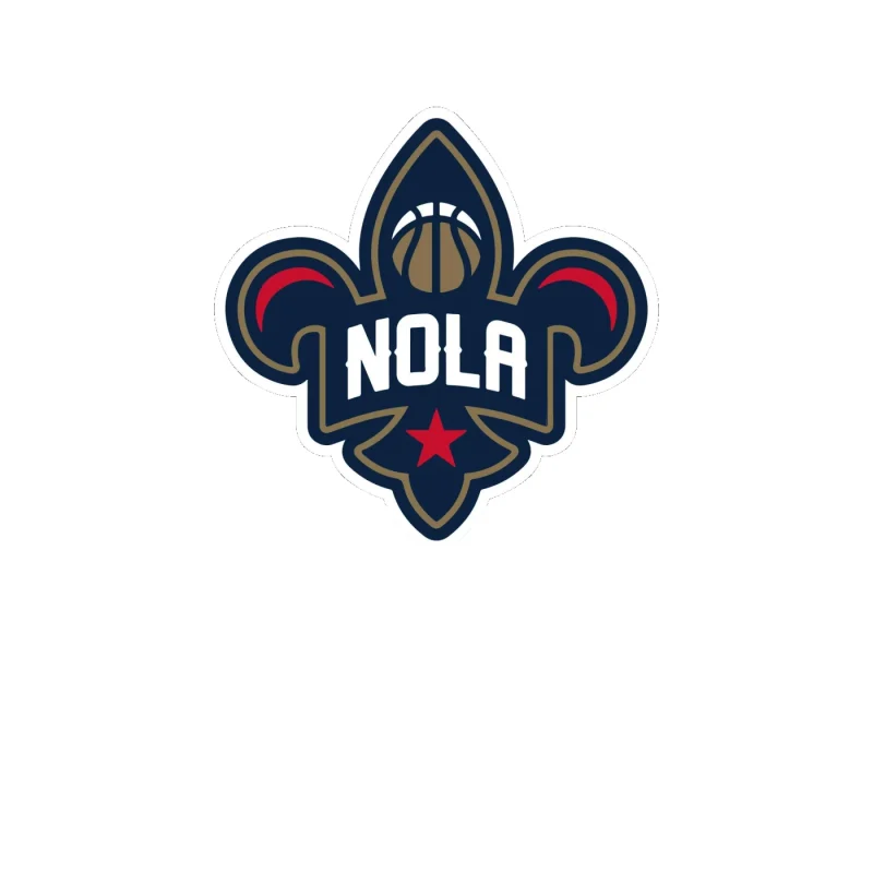 New Orleans Pelicans - Image 1 - Full Color Vinyl Sticker - Custom Size