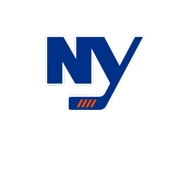 New York Islanders - NY - Full Color Vinyl Sticker - Custom Size
