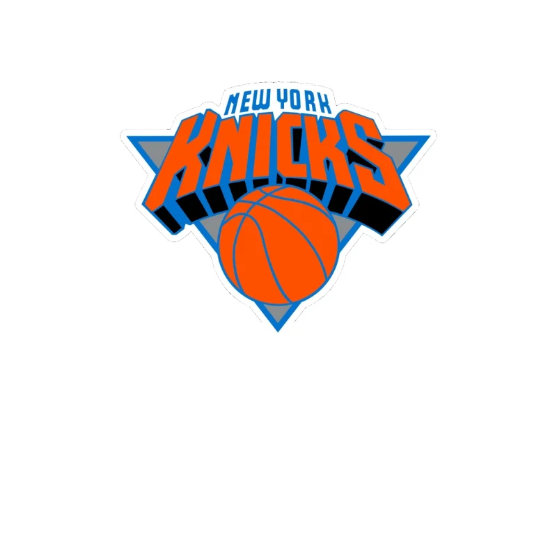 New York Knicks - Image 5 - Full Color Vinyl Sticker - Custom Size