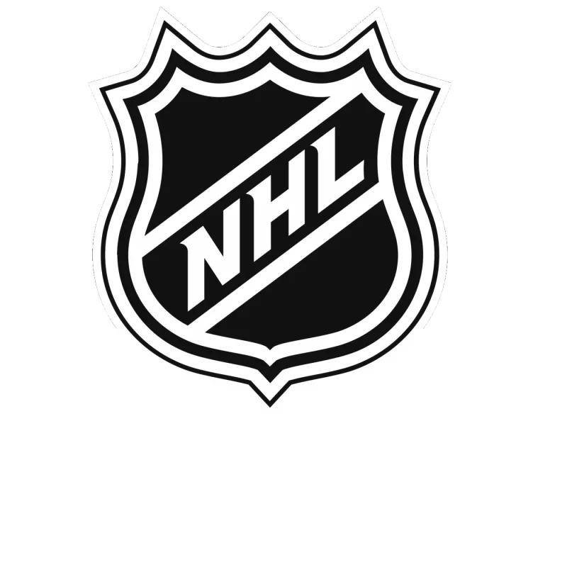 NHL Logo Full Color Vinyl Sticker - Custom Size