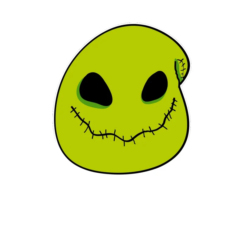 Nightmare Before Christmas Full Color Vinyl Sticker - Custom Size