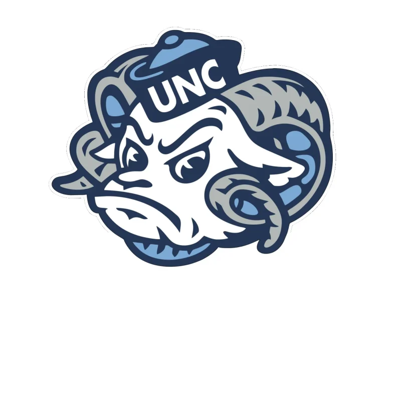 North Carolina Tar Heels - Image 7 - Full Color Vinyl Decal - Custom Size