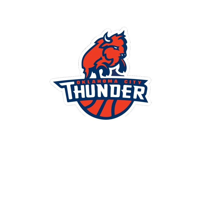 Oklahoma City Thunder - Image 9 - Full Color Vinyl Sticker - Custom Size