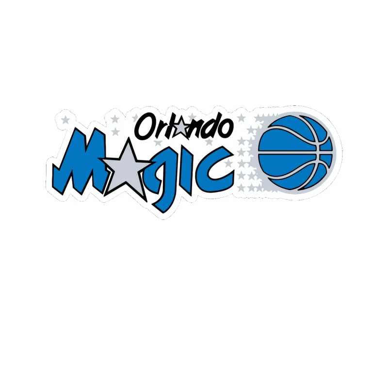 Orlando Magic - Image 4 - Full Color Vinyl Sticker - Custom Size
