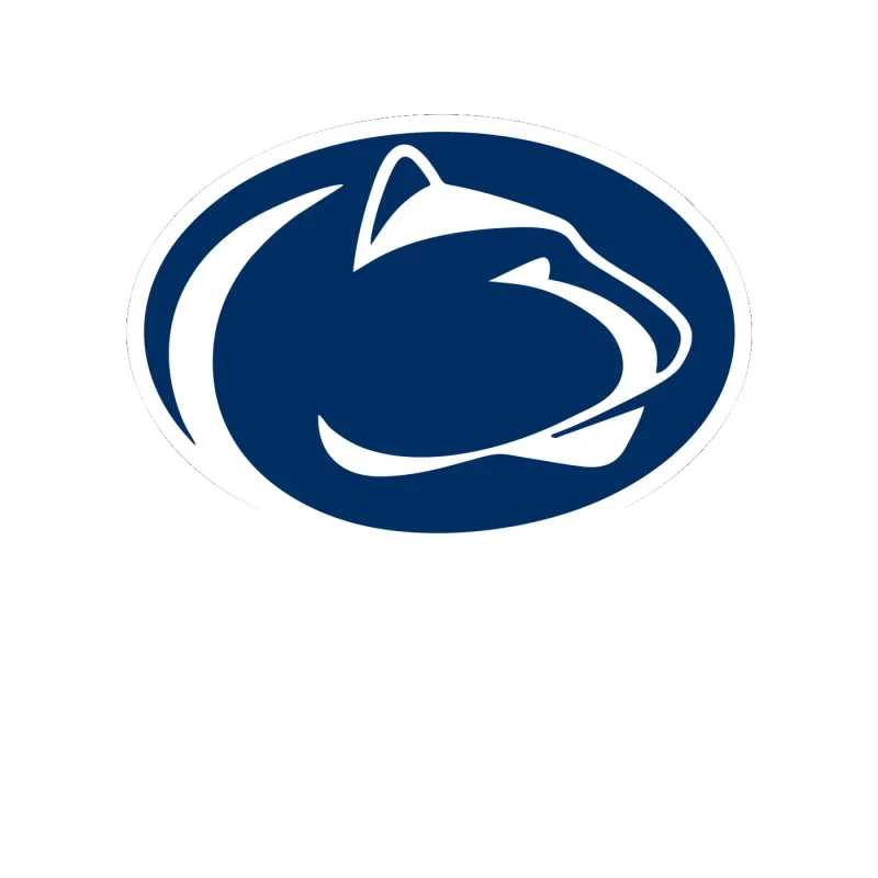 Penn State Nittany Lion - Full Color Vinyl Decal - Custom Size