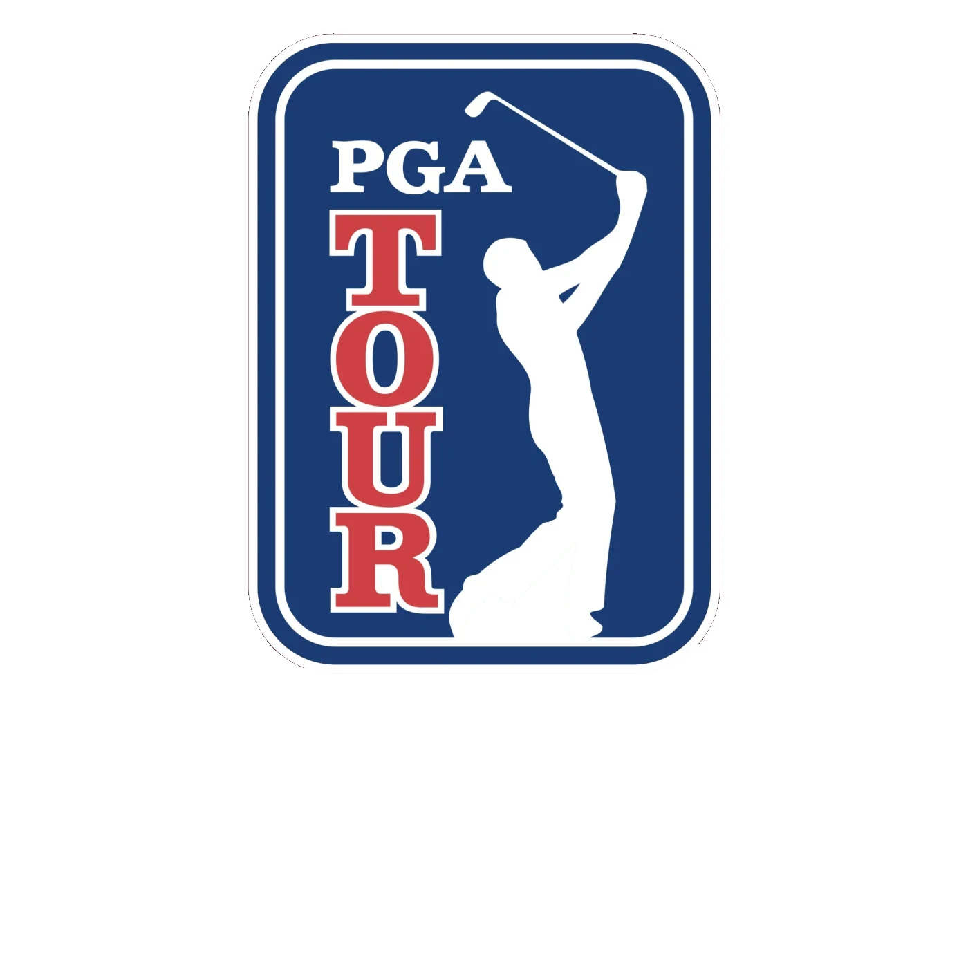 PGA tour logo Full Color Vinyl Decal