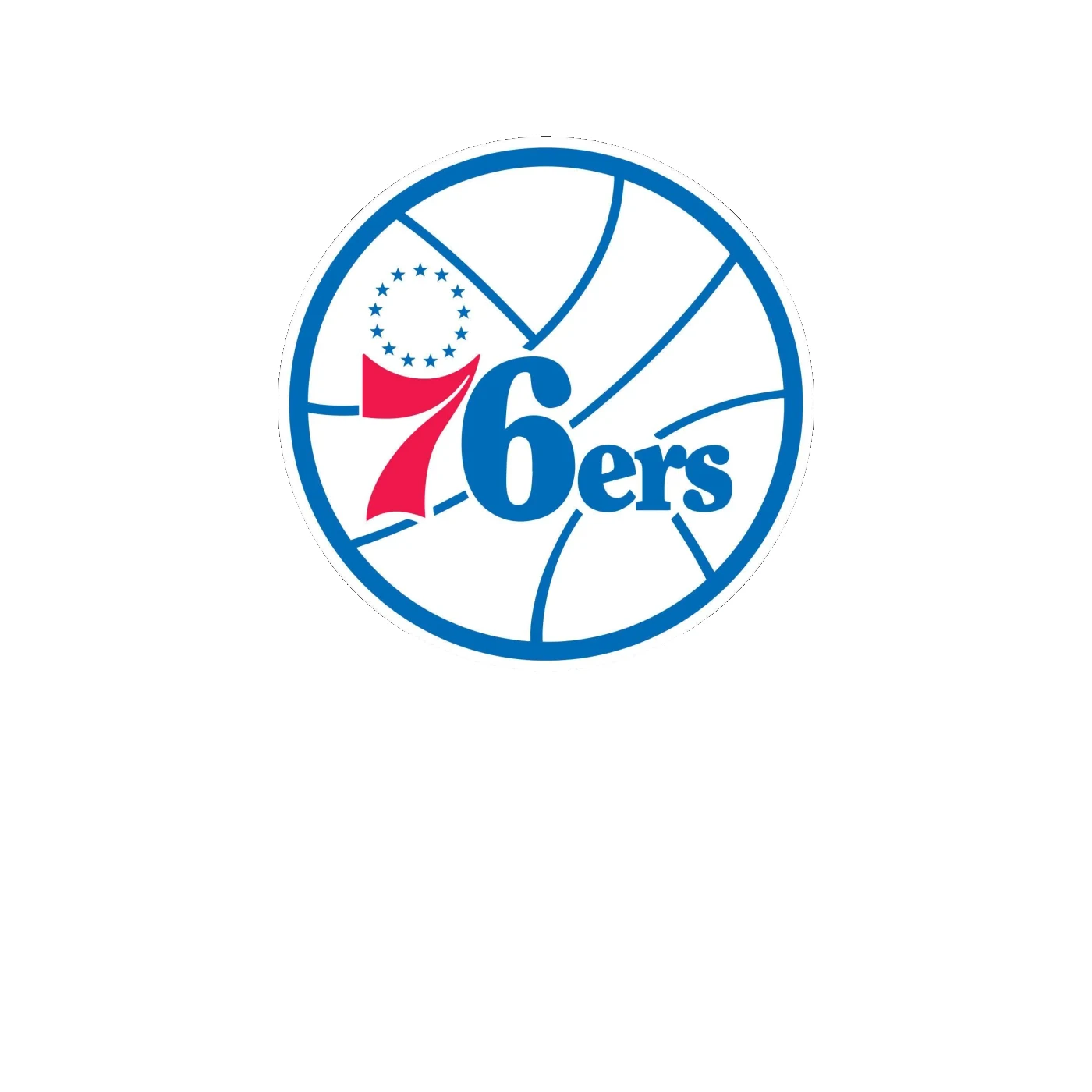 Philadelphia 76ers - Image 3 - Full Color Vinyl Sticker - Custom Size