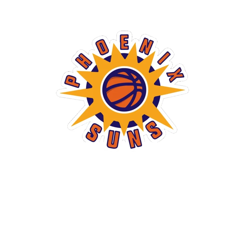 Phoenix Suns - Image 8 - Full Color Vinyl Sticker - Custom Size