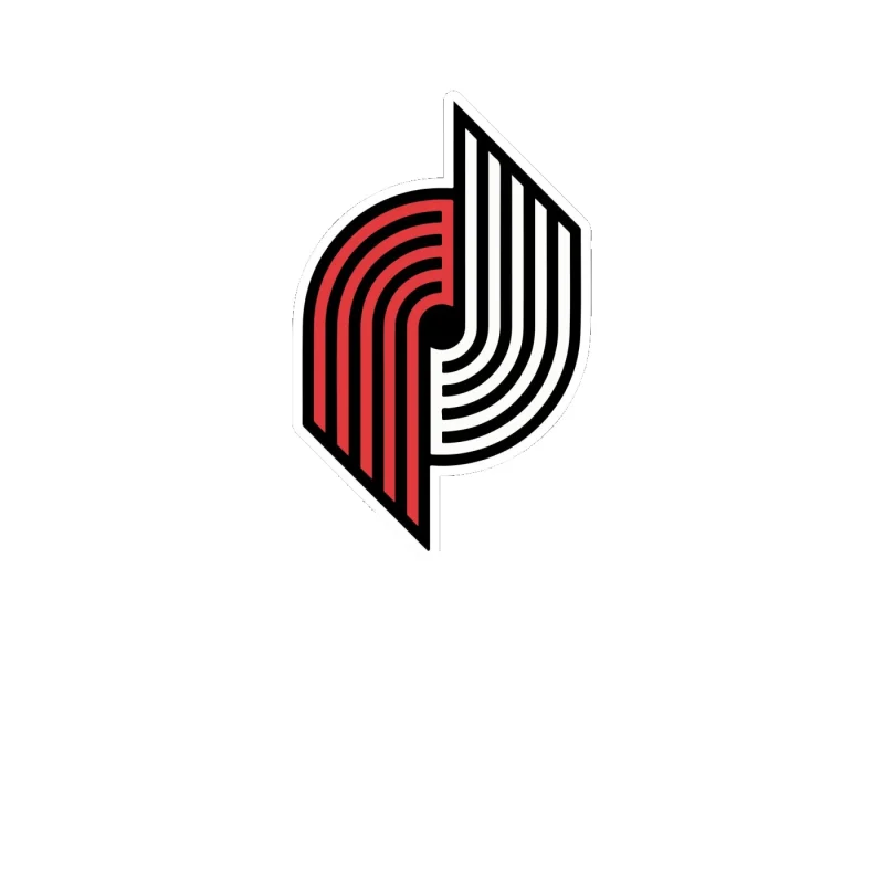 Portland Trail Blazers - Image 8 - Full Color Vinyl Sticker - Custom Size