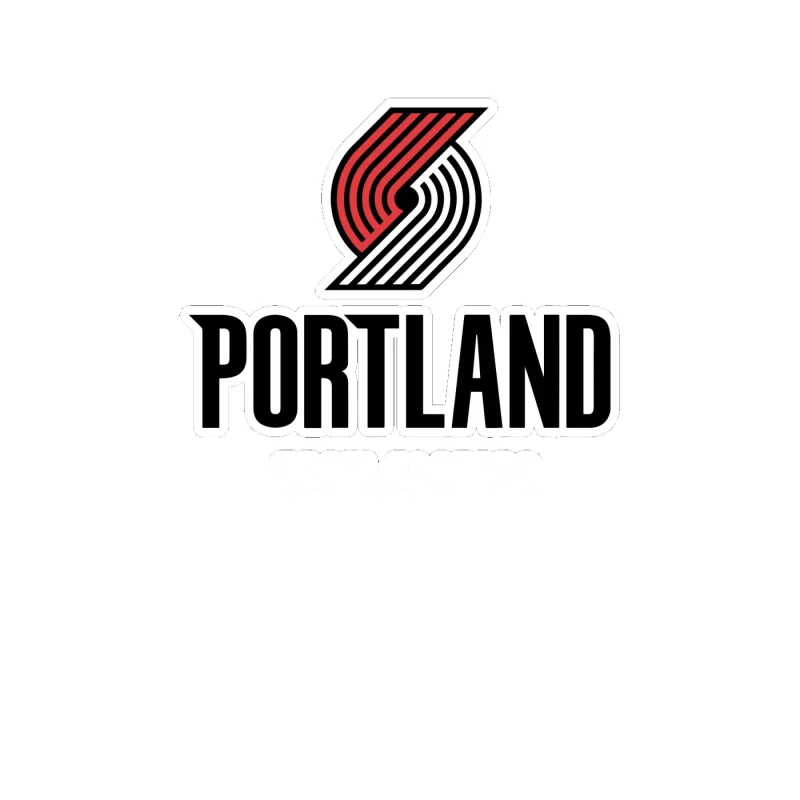 Portland Trail Blazers - Image 6 - Full Color Vinyl Sticker - Custom Size